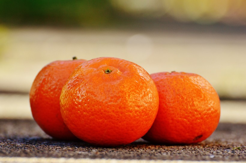 看上去就很甜的橘子图片