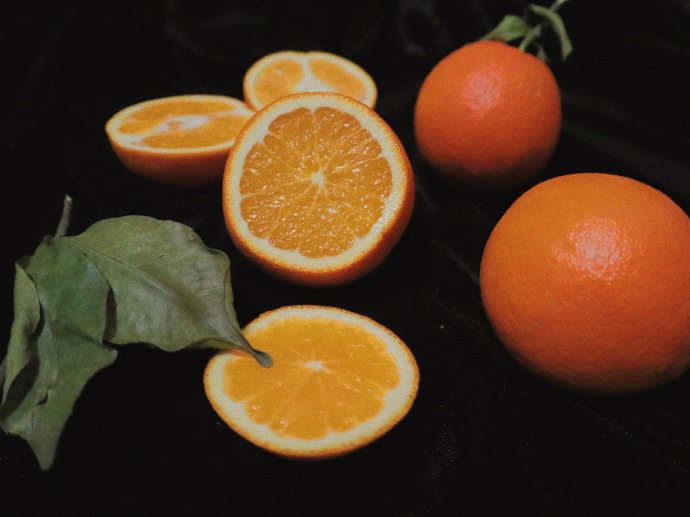 有一组味道鲜美的甜橙图片欣赏