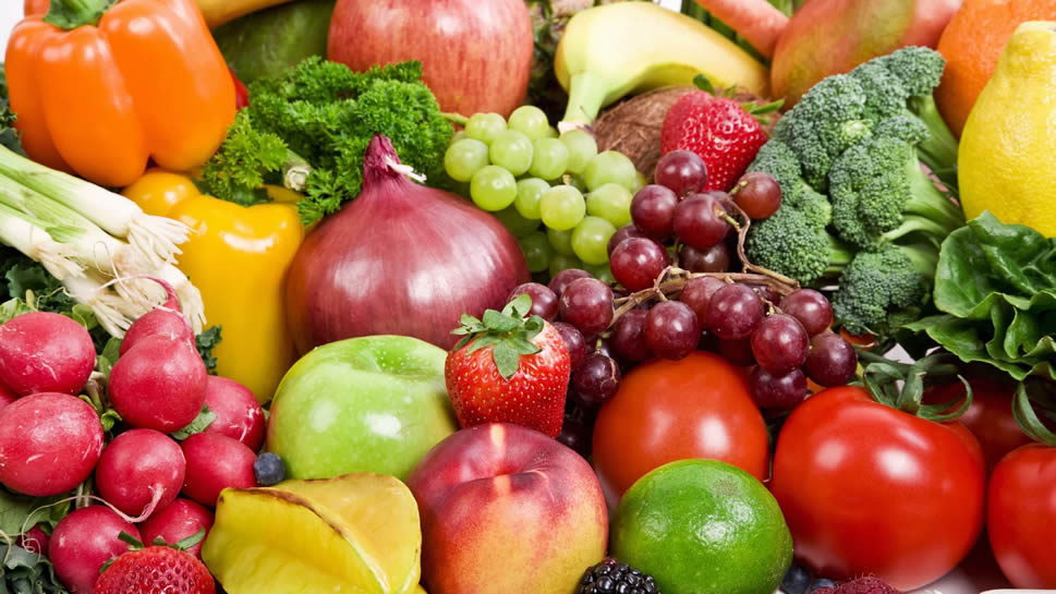 一组色彩鲜艳的水果蔬菜图片欣赏
