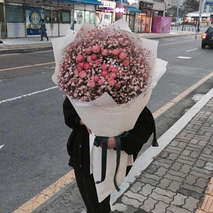 想收到这么大的花