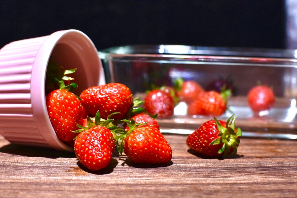 一组小清新草莓唯美图片欣赏
