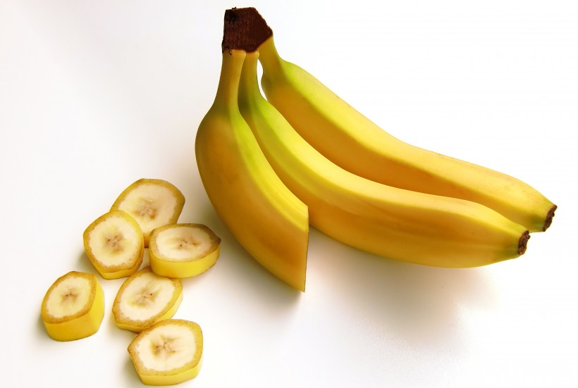 一组成熟的香蕉图片欣赏