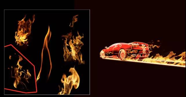 炫酷合成，通过PS打造超酷的火焰汽车