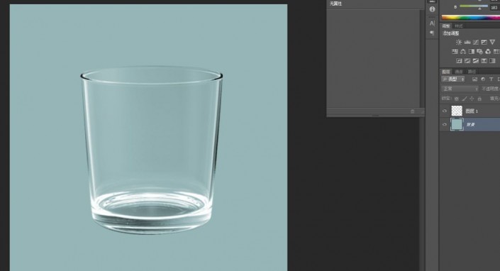 奇幻合成，制作一副奇妙的玻璃杯里的海洋世界画面