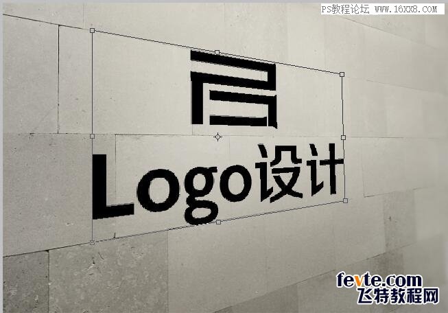 立体字，模仿墙上的立体LOGO文字