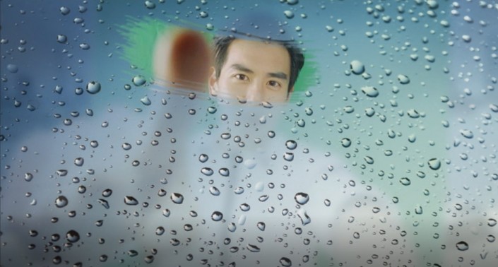 水雾玻璃，通过PS制作水雾玻璃后面的人物照片
