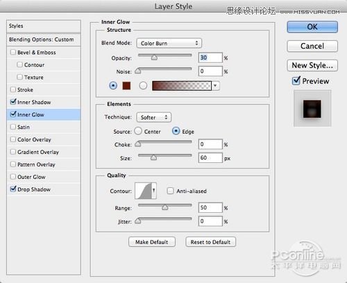 Photoshop CS6使用墨水笔刷制作抽象头像,PS教程,16xx8.com教程网