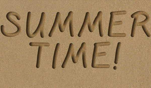 沙滩字，夏天到了，教大家做沙滩字清凉一夏。