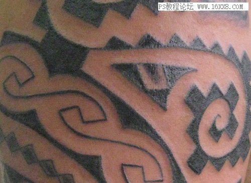 纹身效果，教你怎样做逼真的纹身