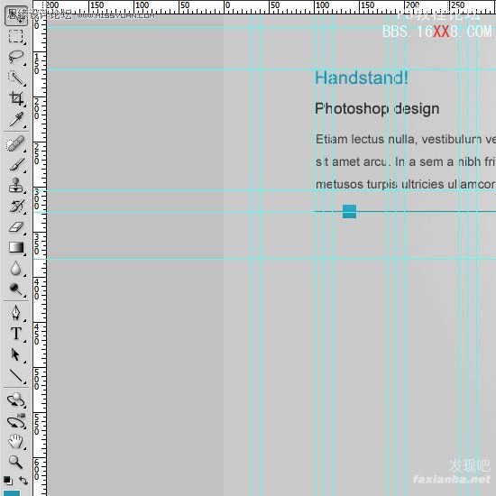 Photoshop设计简约风格的wordpress模板