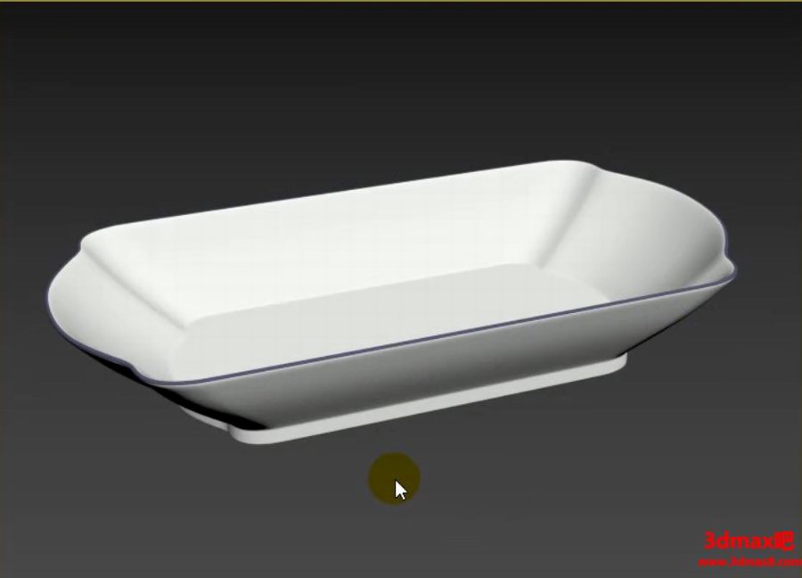 用3dmax制作真实的陶瓷浴盆模型的建模教程  3dmax建模教程