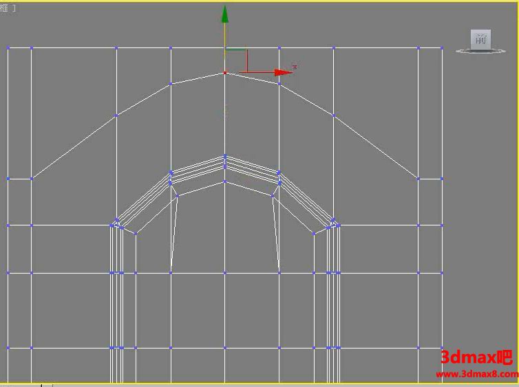 3dmax用多邊形建模制作實木門