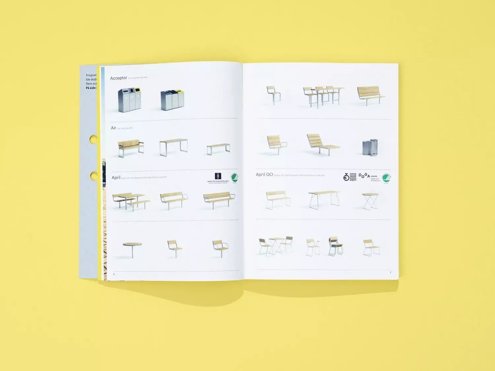 Vestre家具品牌灵感画册设计欣赏