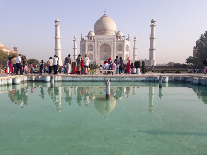 印度泰姬陵建筑风景图片