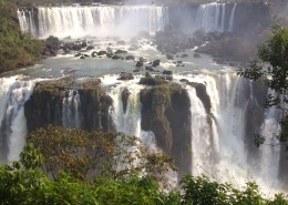 巴西伊瓜苏大瀑布自然风景图片(10张)