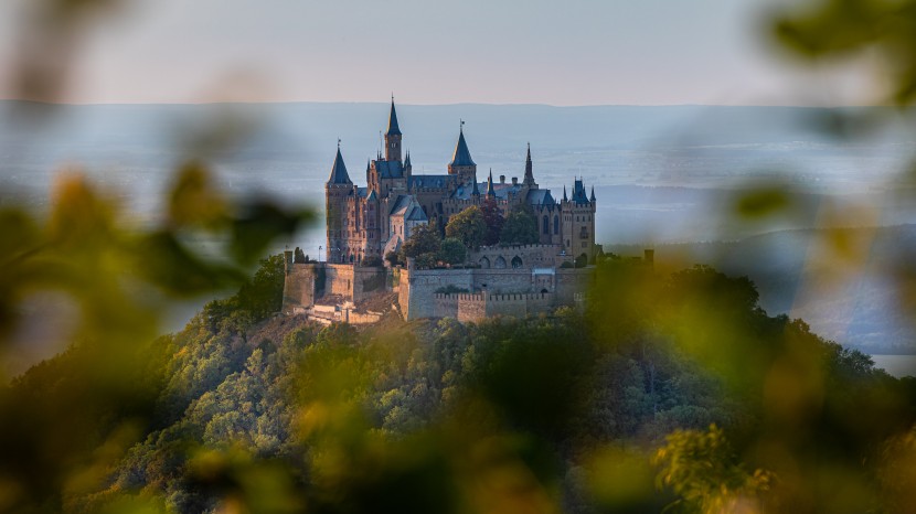 德国霍亨索伦城堡建筑风景图片