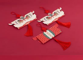 一组春节的新年红包图片