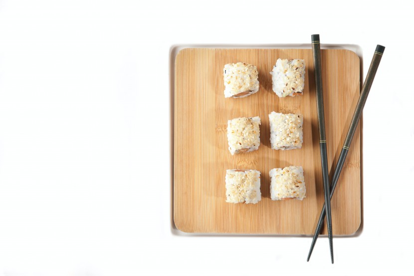 营养爽口的日式寿司图片