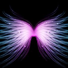 制作夢幻彩色水晶翅膀圖片的PS教程