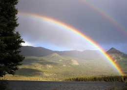 唯美绚丽的彩虹风景图片(12张)