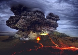 令人震撼的火山喷发图片(11张)