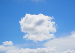 一望无际的蓝天白云图片(10张)