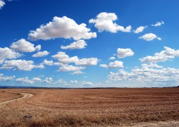 一望无垠的蓝天白云图片(10张)