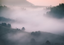 雾天的山林图片(11张)
