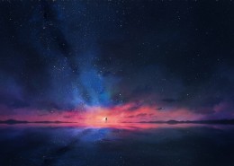 夜晚唯美的星空风景图片(24张)