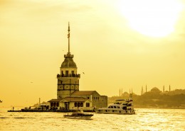 土耳其处女塔建筑风景图片 (11张)