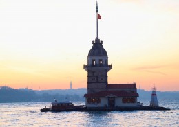 土耳其处女塔建筑风景图片(11张)