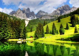 奥地利顶石山自然风景图片(25张)