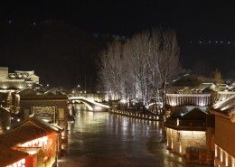 北京古北水镇夜景图片(15张)