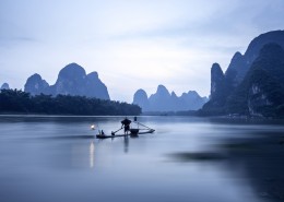 广西桂林漓江自然风景图片(9张)