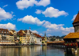 瑞士卢塞恩城市风景图片(10张)