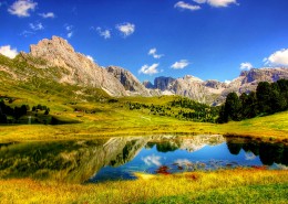 意大利南蒂罗尔优美的自然风景图片(33张)