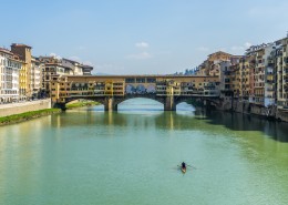 意大利阿诺河老桥建筑风景图片(15张)