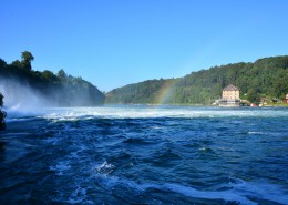 瑞士莱茵瀑布自然风景图片(14张)
