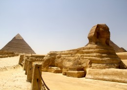 古埃及人面狮身像图片(8张)