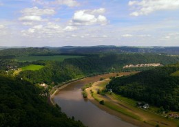德国易北河砂岩山脉自然风景图片(13张)