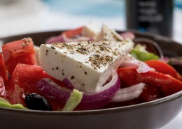 爽口美味的希腊沙拉图片(12张)