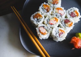 爽口好吃的寿司图片(17张)