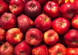 新鲜好吃的红苹果图片(16张)