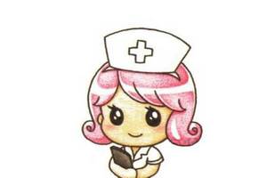 可爱的小护士怎么画