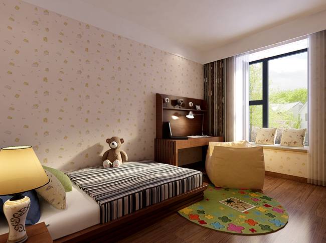 中式中式风格新中式儿童房设计方案