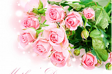 母亲节玫瑰花图片素材