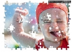 Photoshop拼图效果教程:把宝宝照片做成拼图