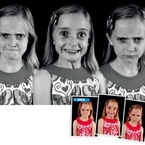 多图合一，三张自己的单人照片合成一张三胞胎照片