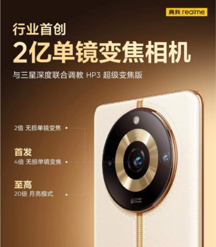 realme11Pro系列搭载哪款相机 realme11Pro系列相机像素介绍