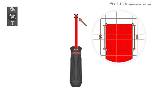 PS鋼筆鼠繪:學(xué)習(xí)繪制常用五金工具圖片